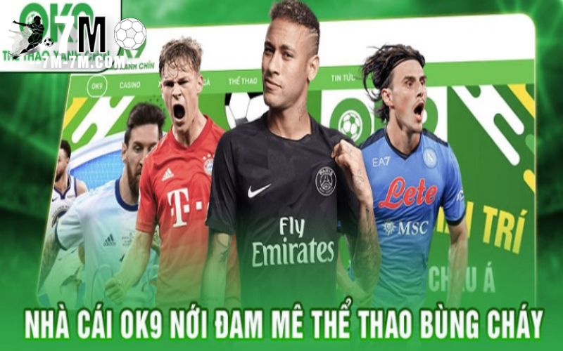 Các loại kèo cược thể thao tại OK9 Các loại kèo cược thể thao tại OK9